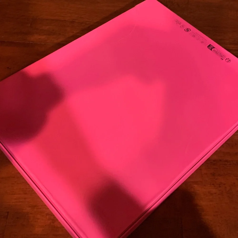 Authentic brand new Large Pucci pink rare box with black ribbon/ Pucci tissue in